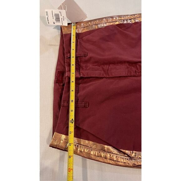 MOTHER THE SHAKER PREP HIGH WAISTED CROP CHINOS SIZE 26 NEW TAGS - Picture 6 of 16